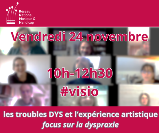 RNMH visio les troubles dys la dyspraxie